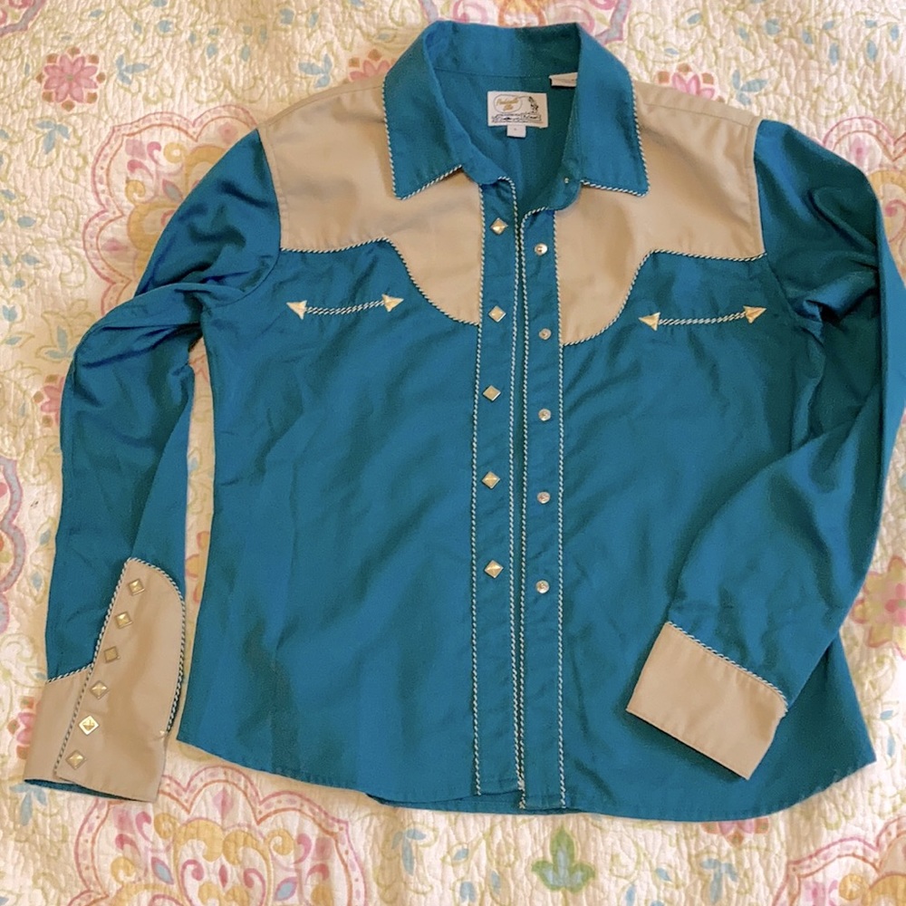 Panhandle slim western wear women’s shirt Size M